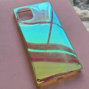 iPhone 11 Iridescent Squared Case